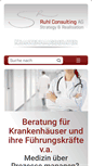 Mobile Screenshot of krankenhausberater.de